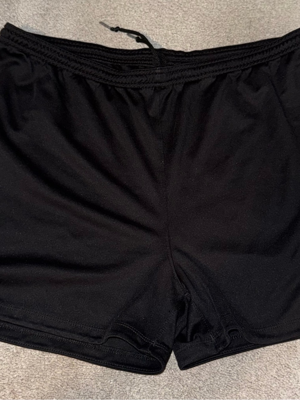Nike Women's Black Athletic Shorts - Lightweight Performance (Size XL)